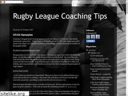 Sites similar to rugbyleaguecoachingtips.blogspot.com