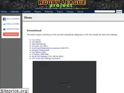 Sites similar to rugbyleagueproject.com