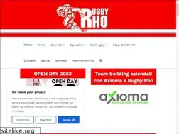 Sites similar to rugbyrho.it
