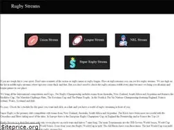 Sites similar to rugbystream.me