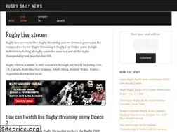Sites similar to rugbystream.us