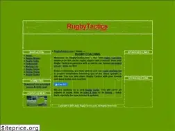 Sites similar to rugbytactics.com