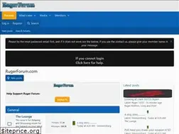 Sites similar to rugerforum.com