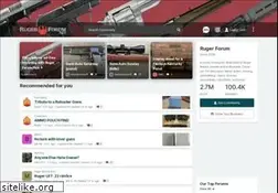 Sites similar to rugerforum.net