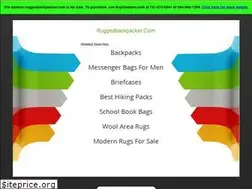 Sites similar to ruggedbackpacker.com
