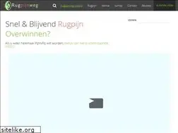 Sites similar to rugpijnweg.nl