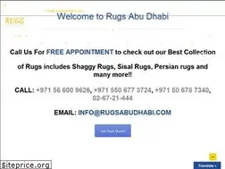 Sites similar to rugsabudhabi.com