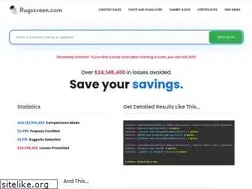 Sites similar to rugscreen.com