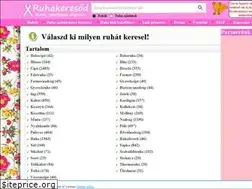 Sites similar to ruhakeresod.hu