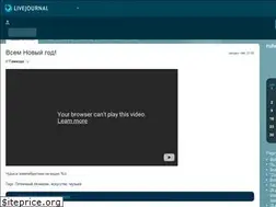 Sites similar to ruhm80.livejournal.com