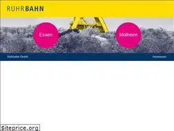 Sites similar to ruhrbahn.de