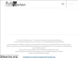 Sites similar to ruhrdaten.de