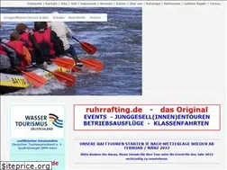 Sites similar to ruhrrafting.de