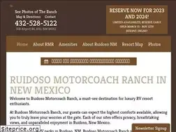Sites similar to ruidosomotorcoachranch.com