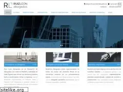 Sites similar to ruizleonabogados.es