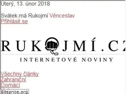 Sites similar to rukojmi.cz