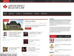 Sites similar to ruleoflaw.ca