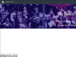 Sites similar to ruleoflaw.pl