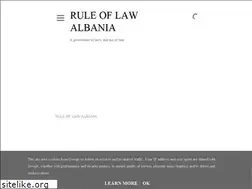 Sites similar to ruleoflawalbania.com