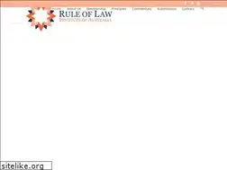 Sites similar to ruleoflawaustralia.com.au