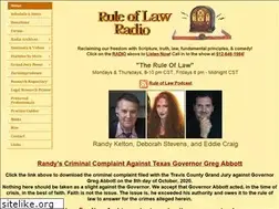Sites similar to ruleoflawradio.com