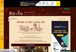 Sites similar to ruleofrose.wikia.com