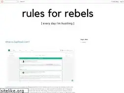 Sites similar to rulesforrebels.blogspot.com