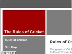 Sites similar to rulesofcricket.co.uk