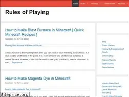 Sites similar to rulesofplaying.com