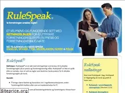 Sites similar to rulespeak.com