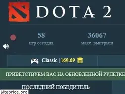 Sites similar to ruletka-dota2.ru