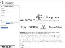 Sites similar to rulings.law