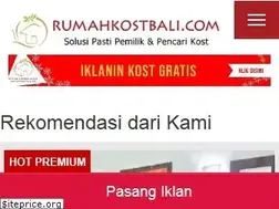 Sites similar to rumahkostbali.com