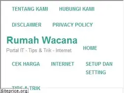 Sites similar to rumahwacana.com