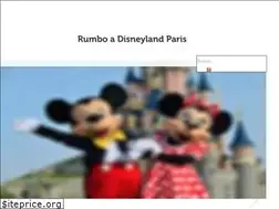 Sites similar to rumboadisneylandparis.com
