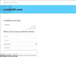 Sites similar to rumbold.com