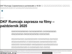 Sites similar to rumcajs.czest.pl