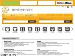 Sites similar to rumenestrani.si