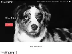 Sites similar to ruminatemagazine.com