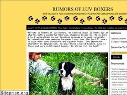 Sites similar to rumorsofluvboxers.com