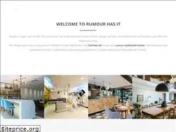 Sites similar to rumourhasit.co.za
