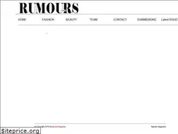 Sites similar to rumoursmagazine.com
