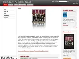 Sites similar to rumourstributeband.com
