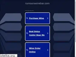 Sites similar to rumourswinebar.com