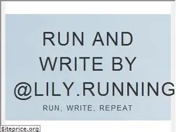 Sites similar to run-and-write.com