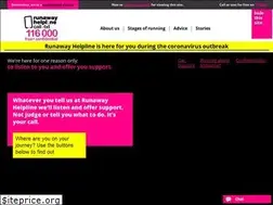 Sites similar to runawayhelpline.org.uk