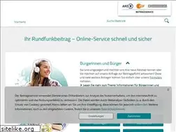 Sites similar to rundfunkbeitrag.de