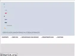 Sites similar to rundfunkdatenschutz.de