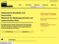 Sites similar to rundfunkundgeschichte.de
