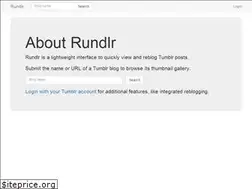 Sites similar to rundlr.com